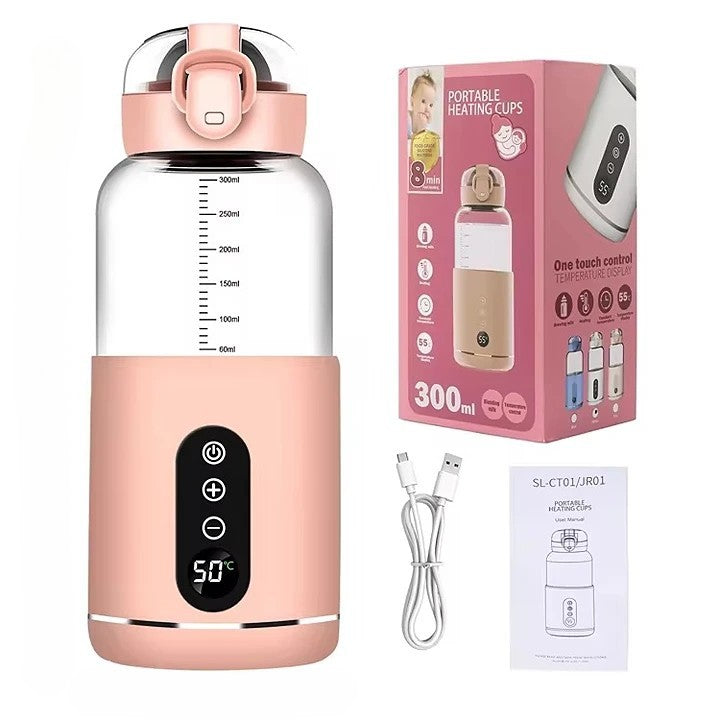 Bärbar Elektrisk Flaskvärmare 300ML