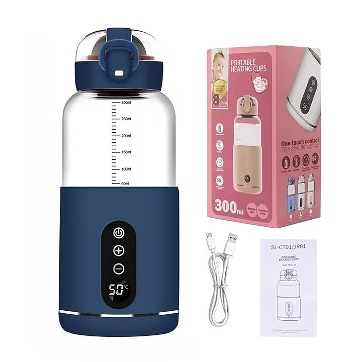 Bärbar Elektrisk Flaskvärmare 300ML