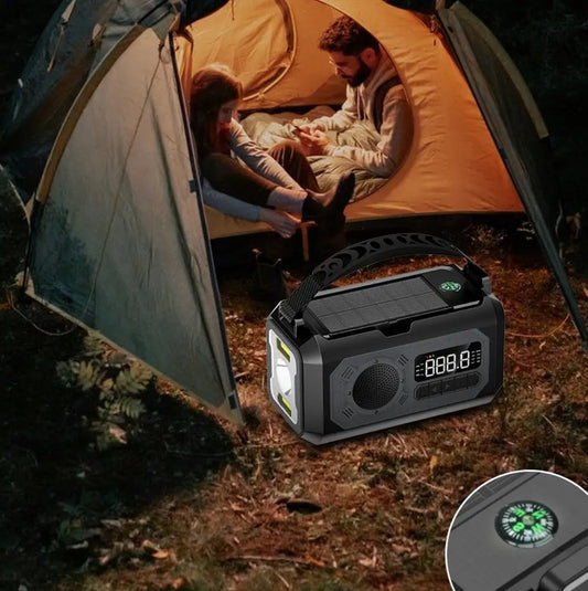 Handvev Radio 12000mAh PowerBank Batteri