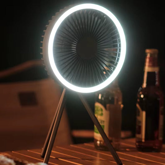 Bärbar Bordsfläkt med Powerbank - 10 000mAh