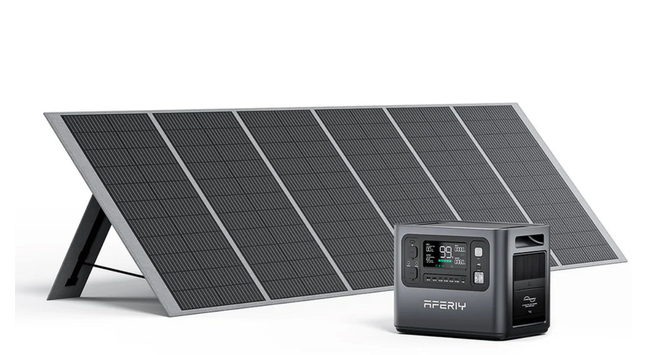 AFERIY P210, 2400W – Pålitlig och snabbladdad powerstation för trygg hembackup.  2048Wh
