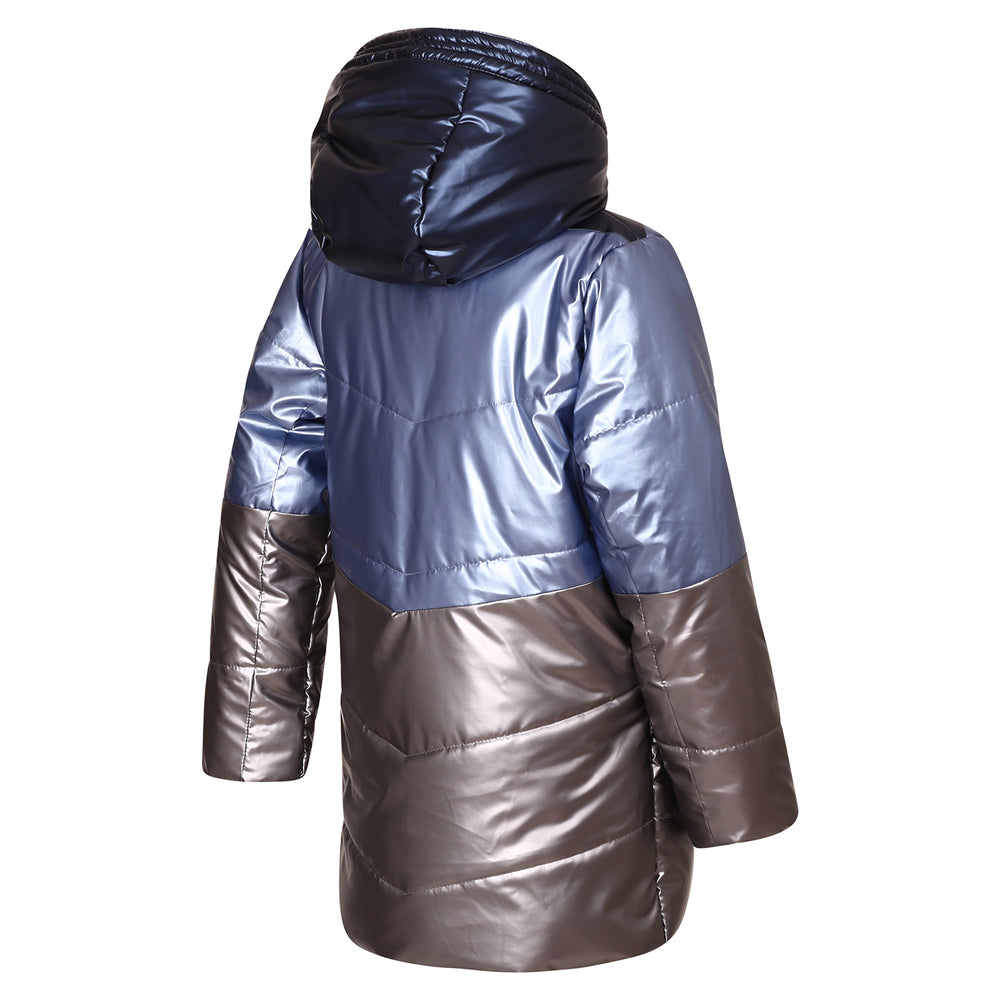 metallblå
