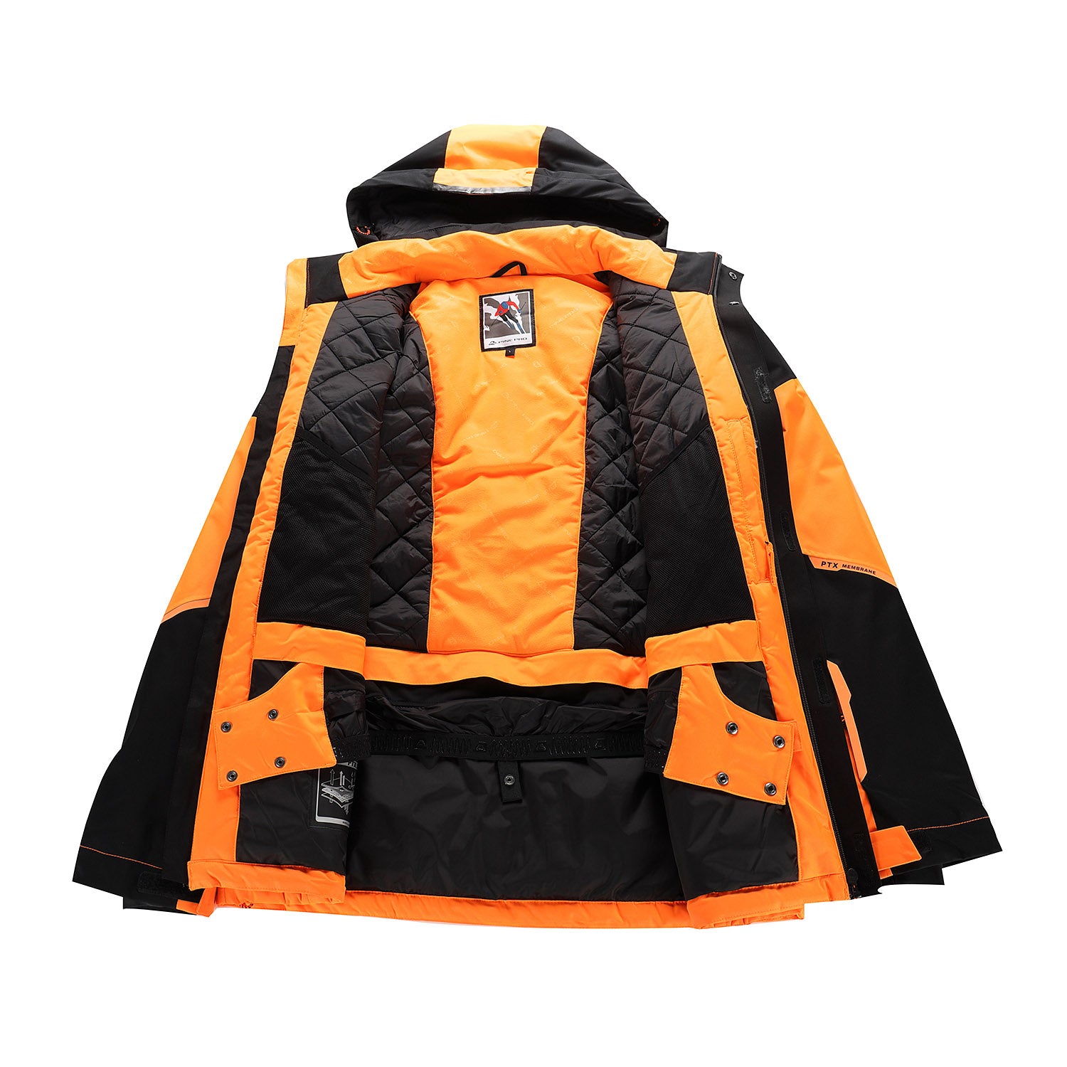 neon chockerande orange