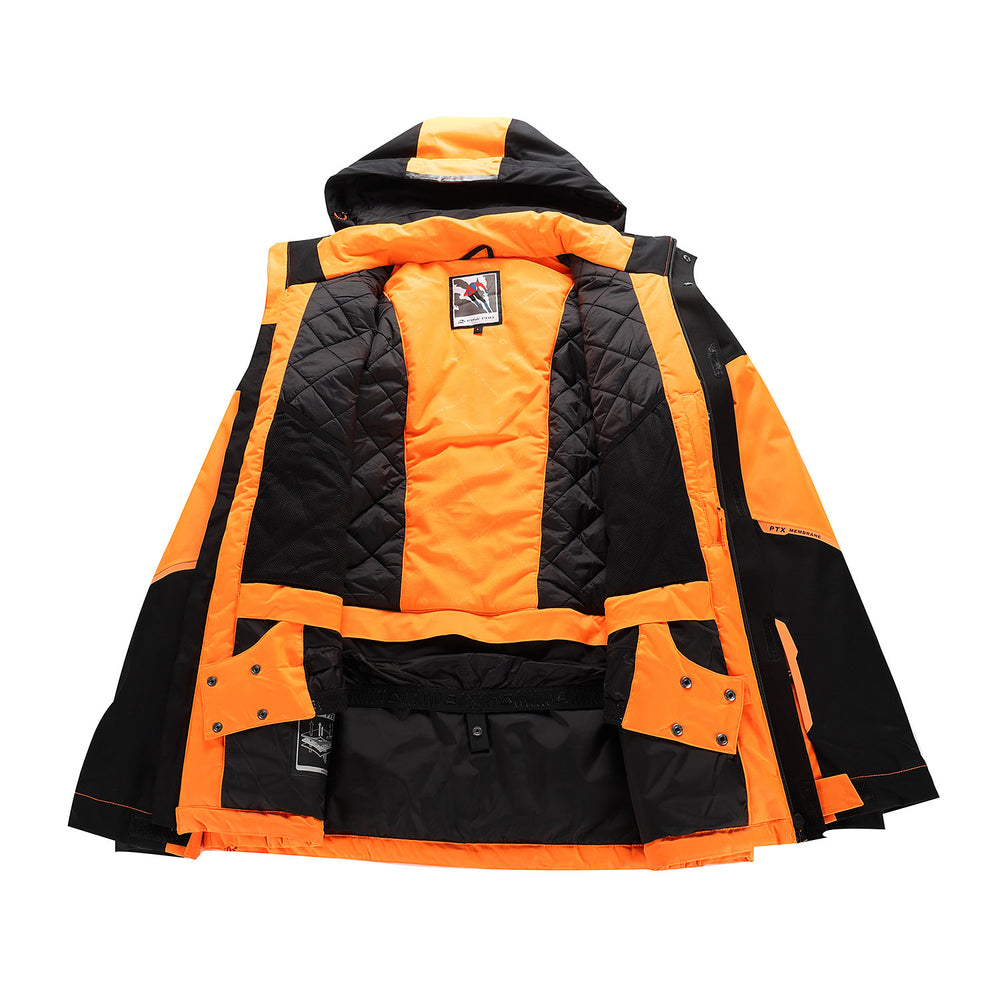 neon chockerande orange