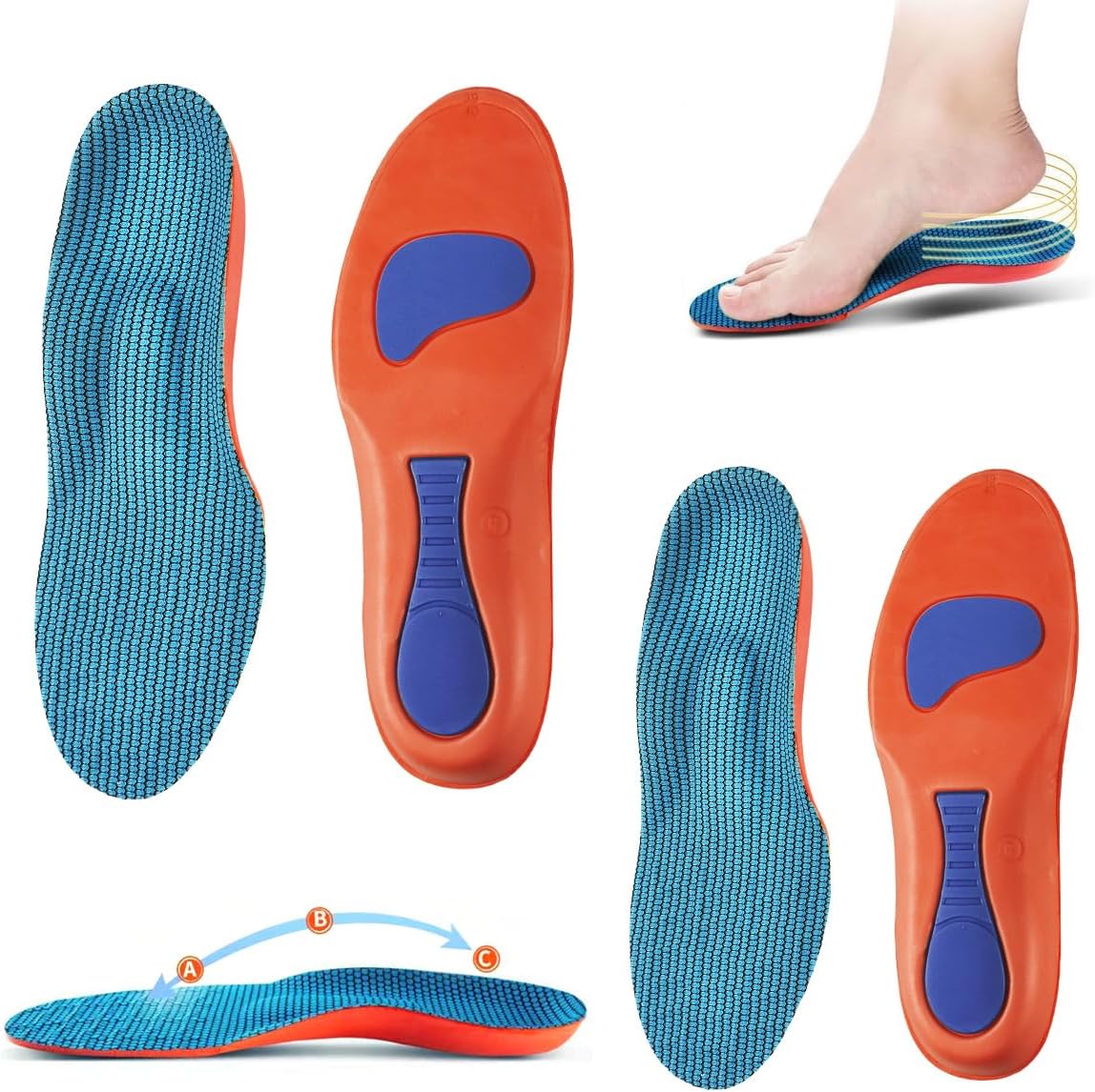 Ortopediska skosulor för sport & löpning – stötdämpning och stabilitet