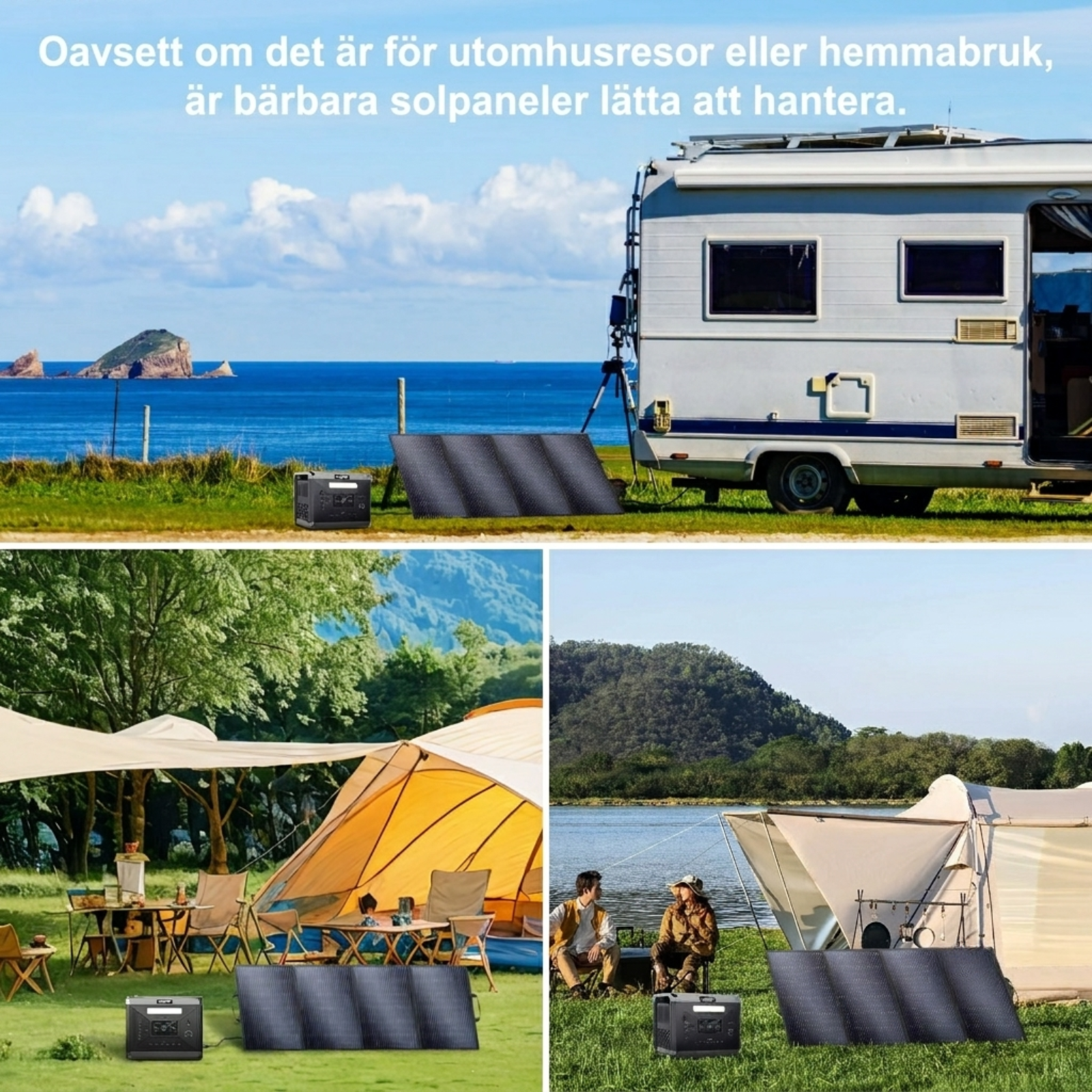SolarPlay 400W – Kraftfull och vikbar solpanel med maximerad verkningsgrad för tunga laddningsbehov