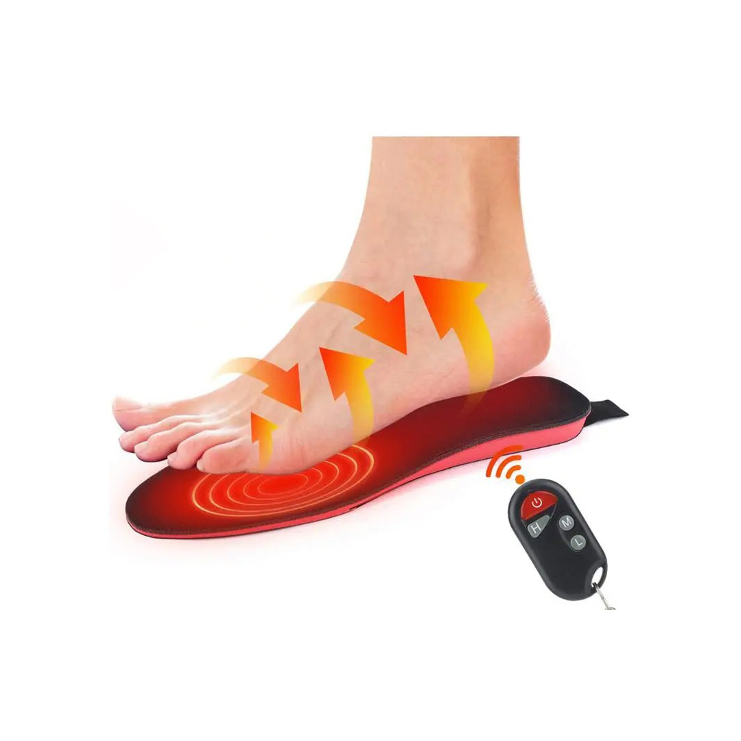 Uppladdningsbara Värmesulor™ – Elektriska Sulor med Fjärrkontroll & Justerbar Värme