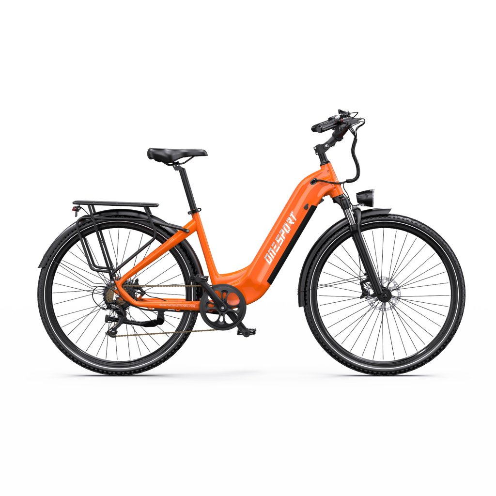 OneSport OT05 Pro – Premium-elcykel med extrem räckvidd och naturlig körkänsla BlåGrå