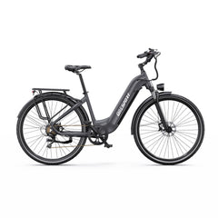 OneSport OT05 Pro – Premium-elcykel med extrem räckvidd och naturlig körkänsla BlåGrå