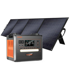 SolarPlay Q2402M – Ultralätt och högkapacitativ bärbar powerstation för hembackup och äventyr.